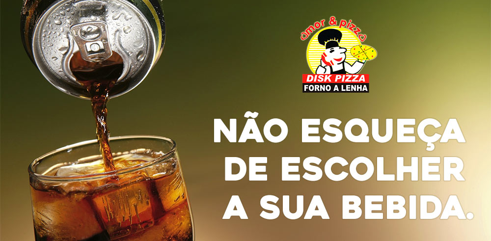 Bebidas Amor e Pizza disk pizza de Campinas